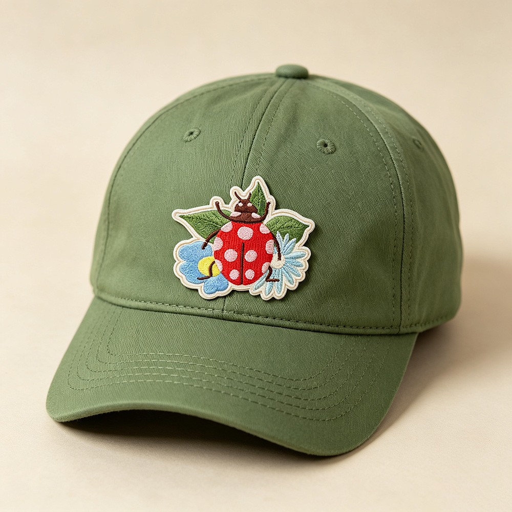 1 szt. Letnia naszywka z motyw – Embroidery Lady Bug recenzja i cena