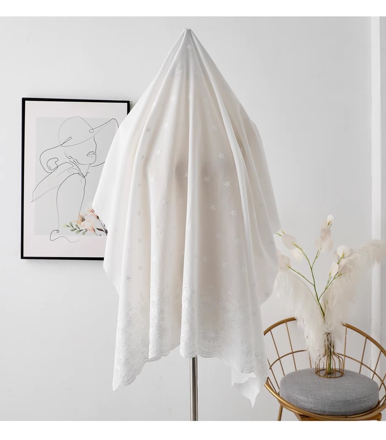 1 jard ażurowej bawełnianej tk – Embroidery Cotton Shirt recenzja i cena