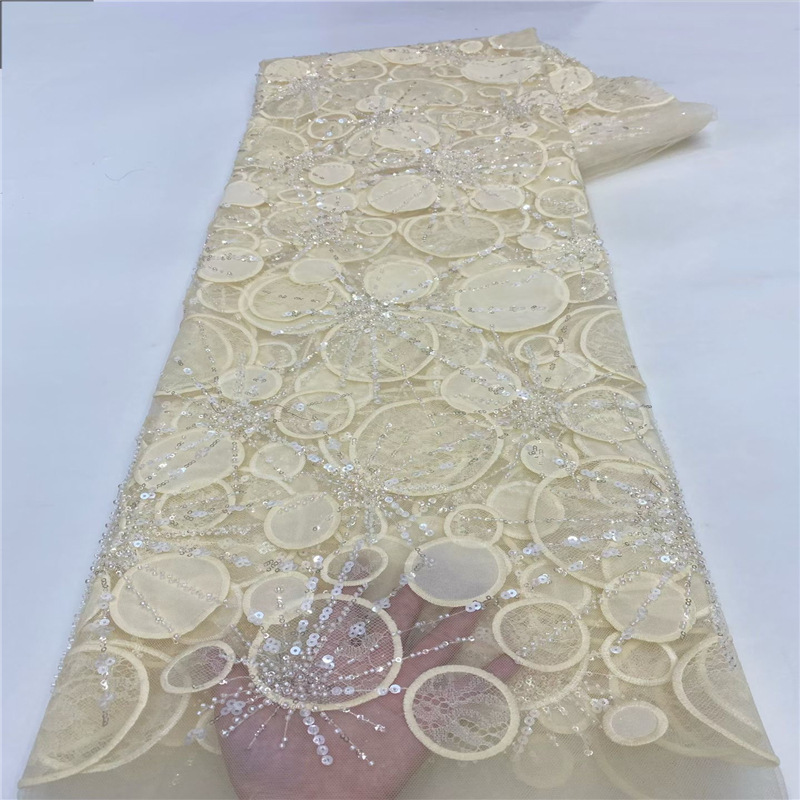 Luksusowa afrykańska koronka z – Embroidery Yellow Dress recenzja i cena