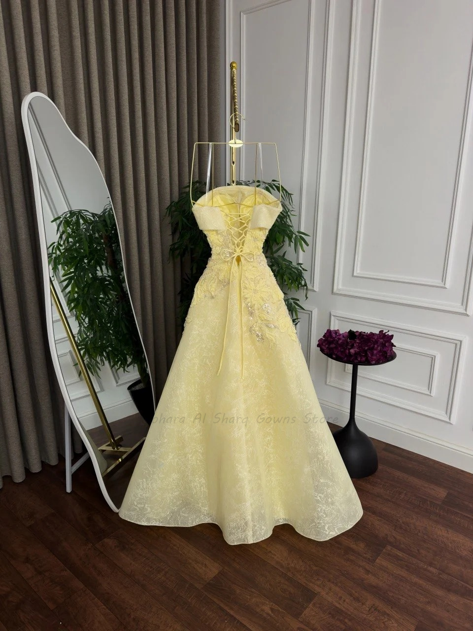 Jasnożółta suknia wieczorowa w – Embroidery Yellow Dress recenzja i cena